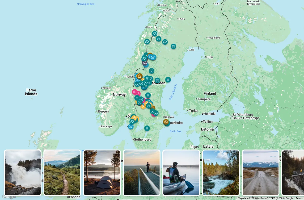 Itinerary Builder Screenshot