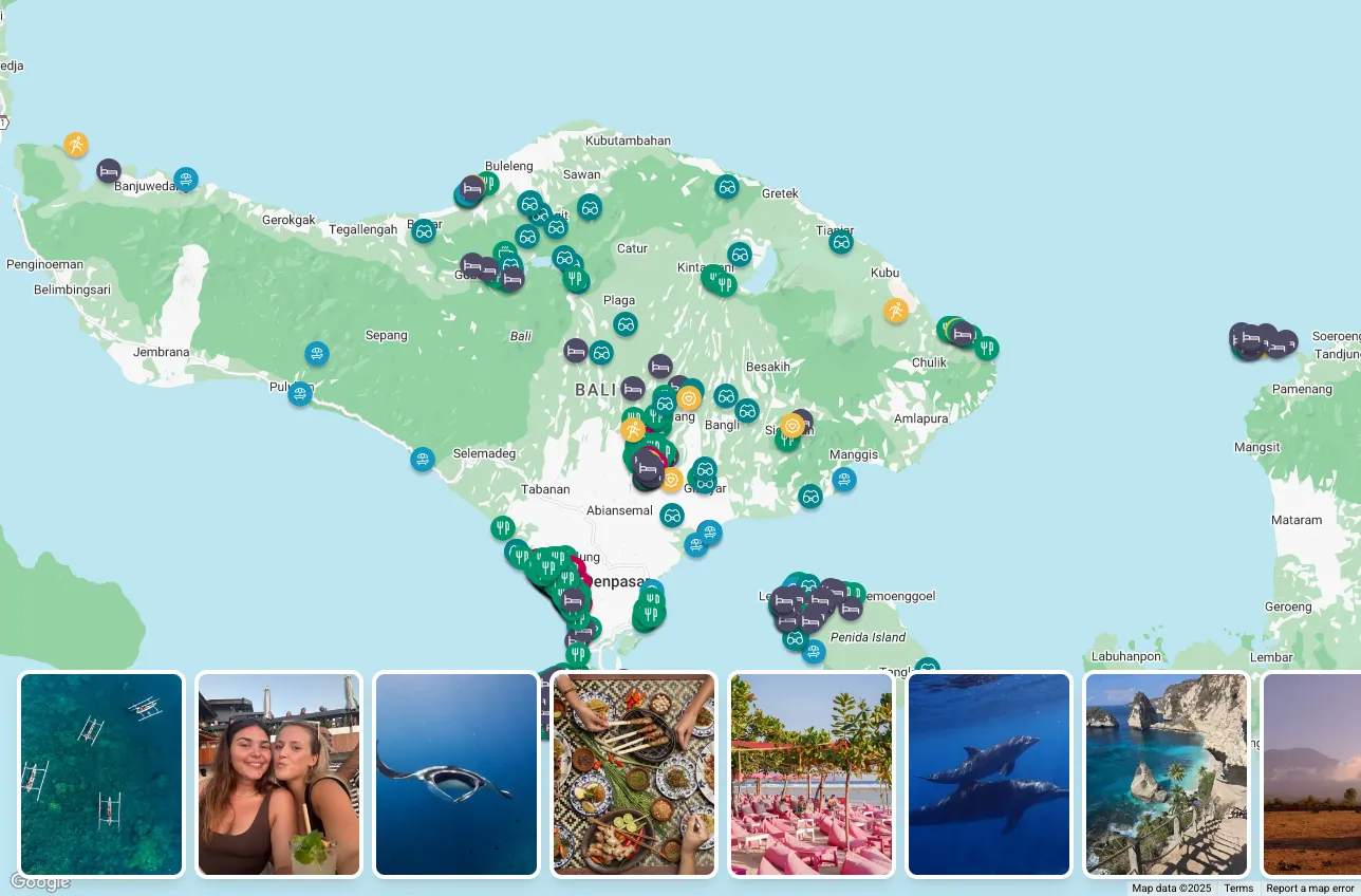Itinerary Builder Screenshot