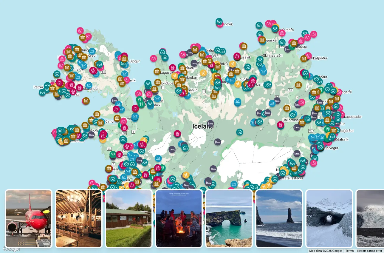 Itinerary Builder Screenshot
