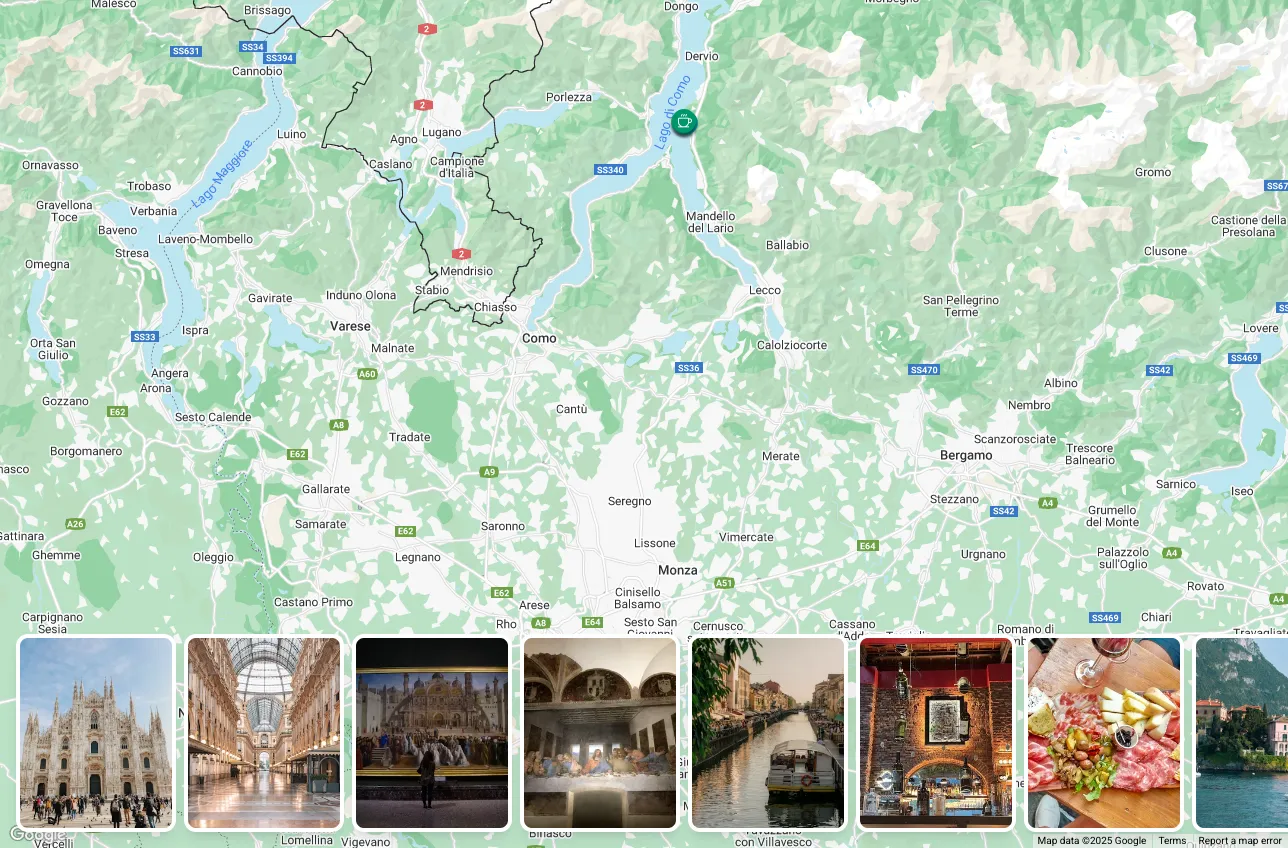 Itinerary Builder Screenshot