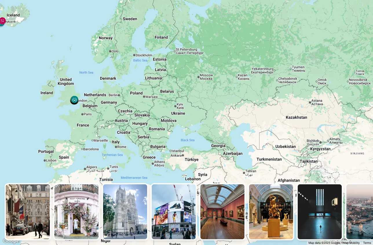 Itinerary Builder Screenshot