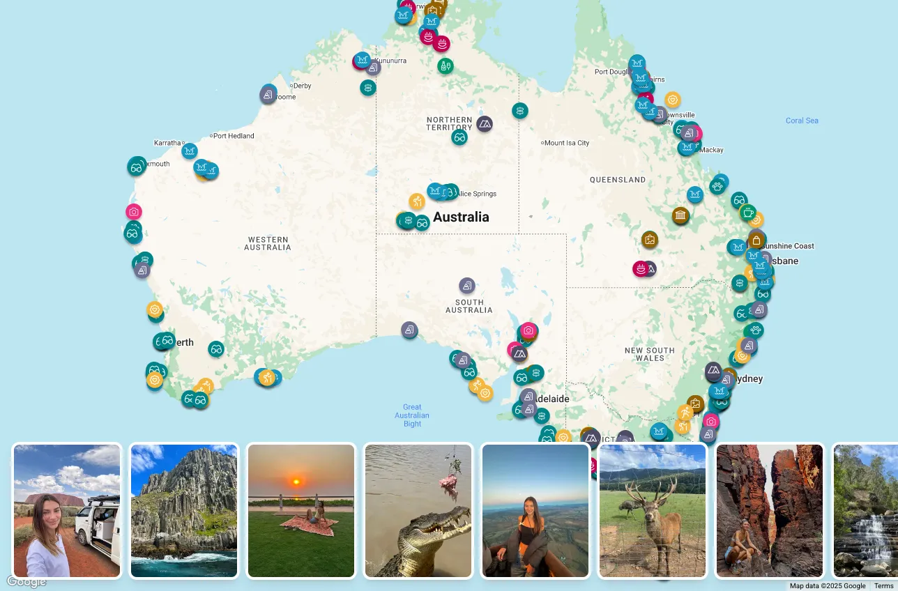 Itinerary Builder Screenshot
