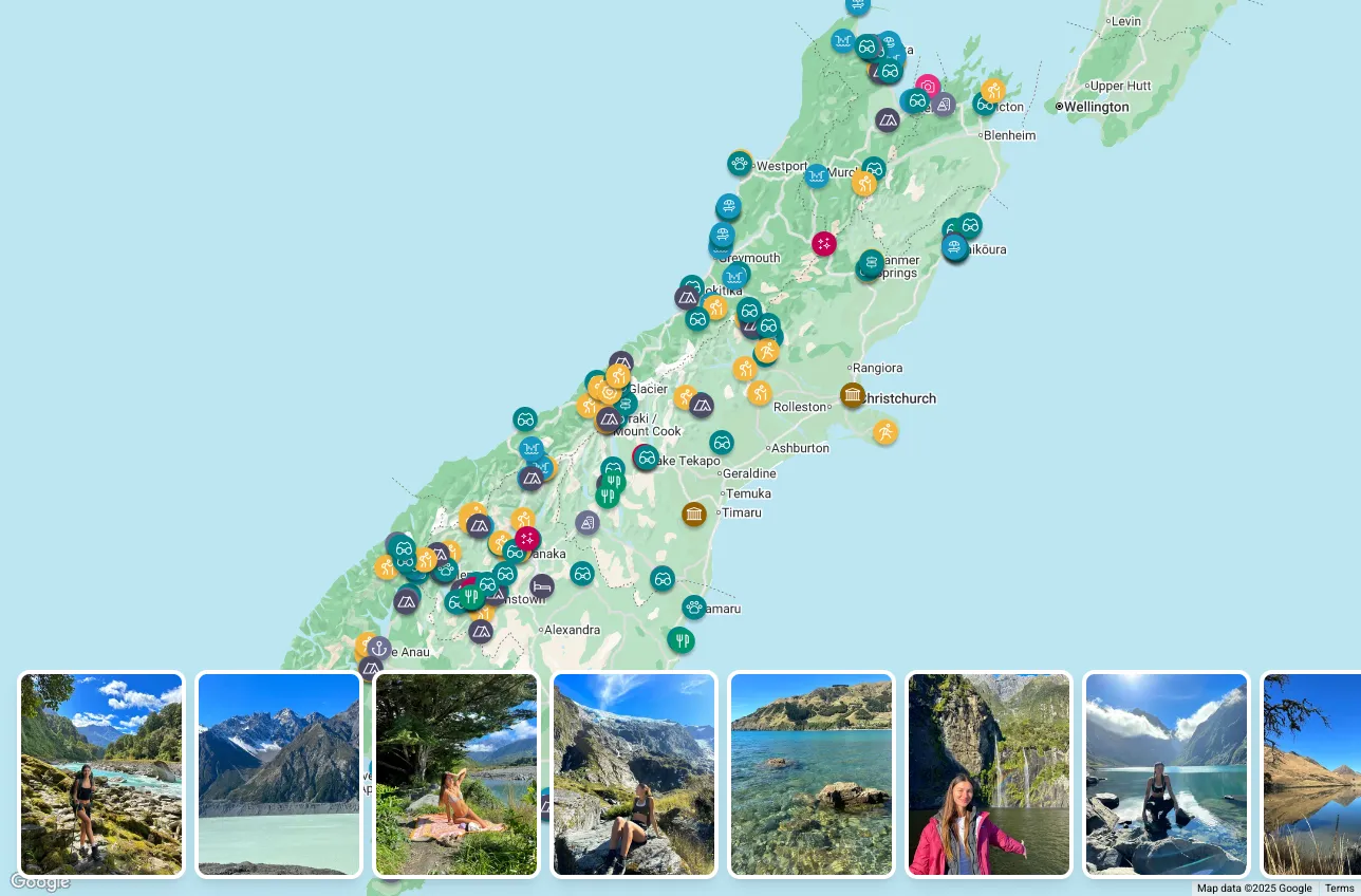 Itinerary Builder Screenshot