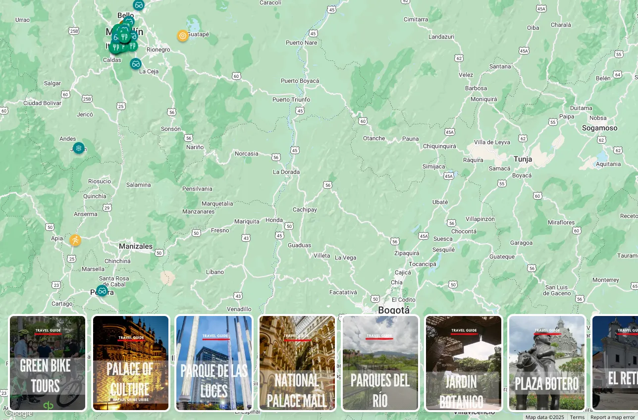 Itinerary Builder Screenshot