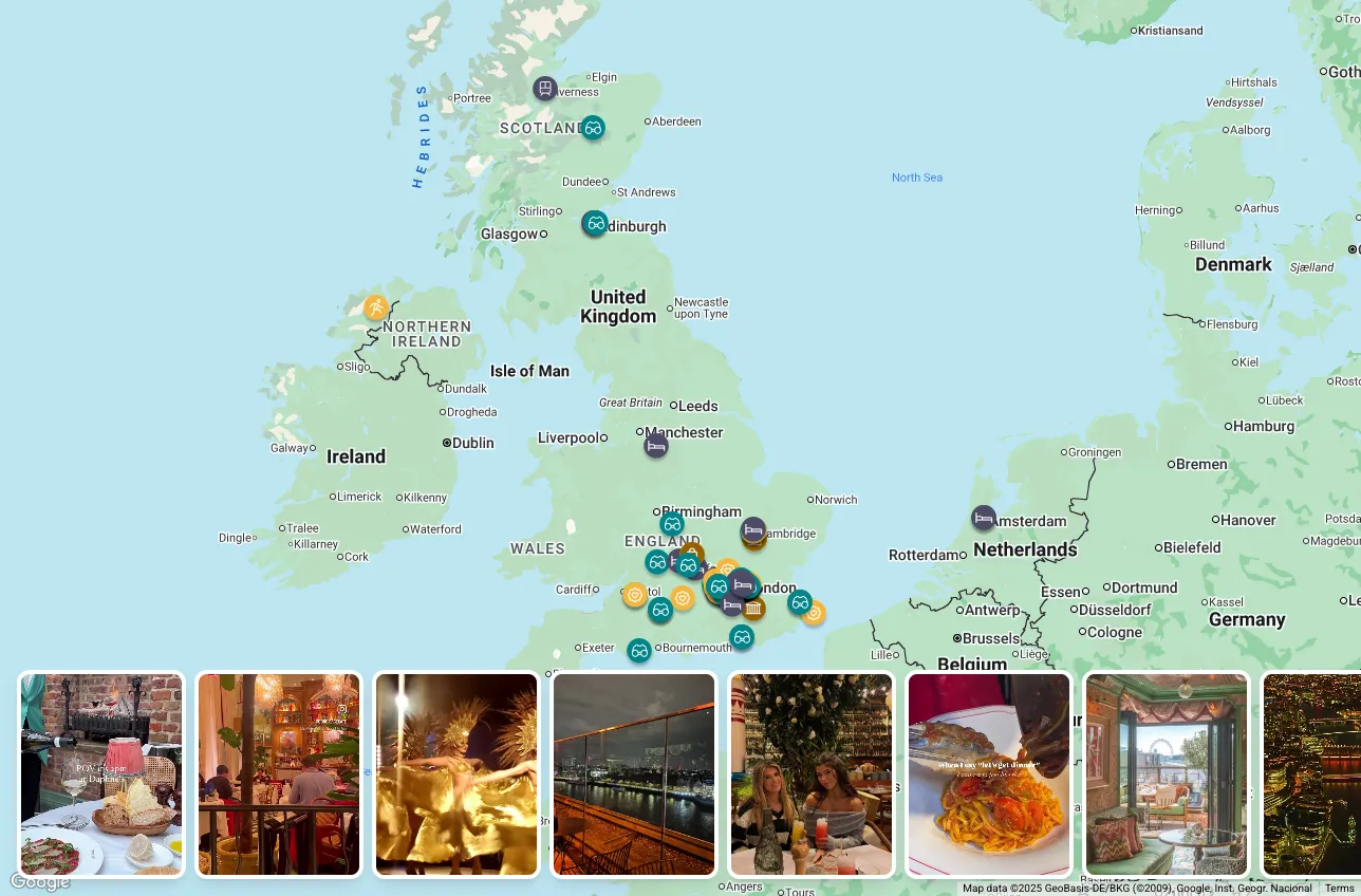 Itinerary Builder Screenshot