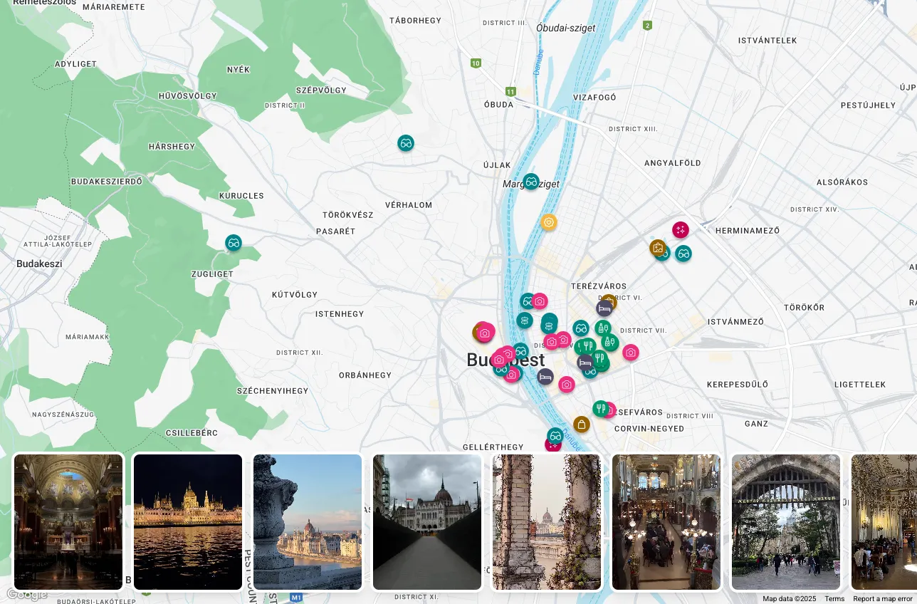 Itinerary Builder Screenshot