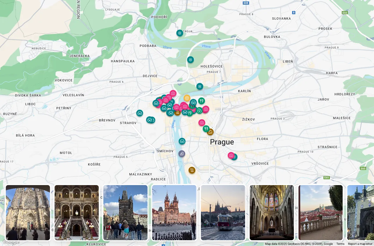Itinerary Builder Screenshot