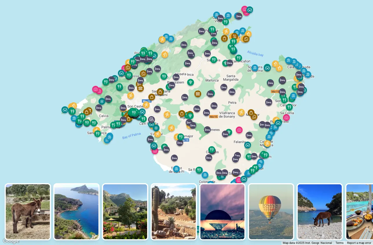 Itinerary Builder Screenshot