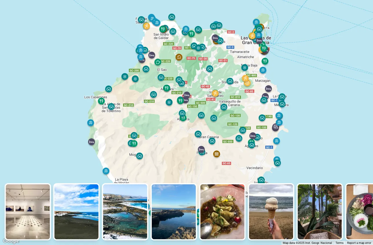 Itinerary Builder Screenshot