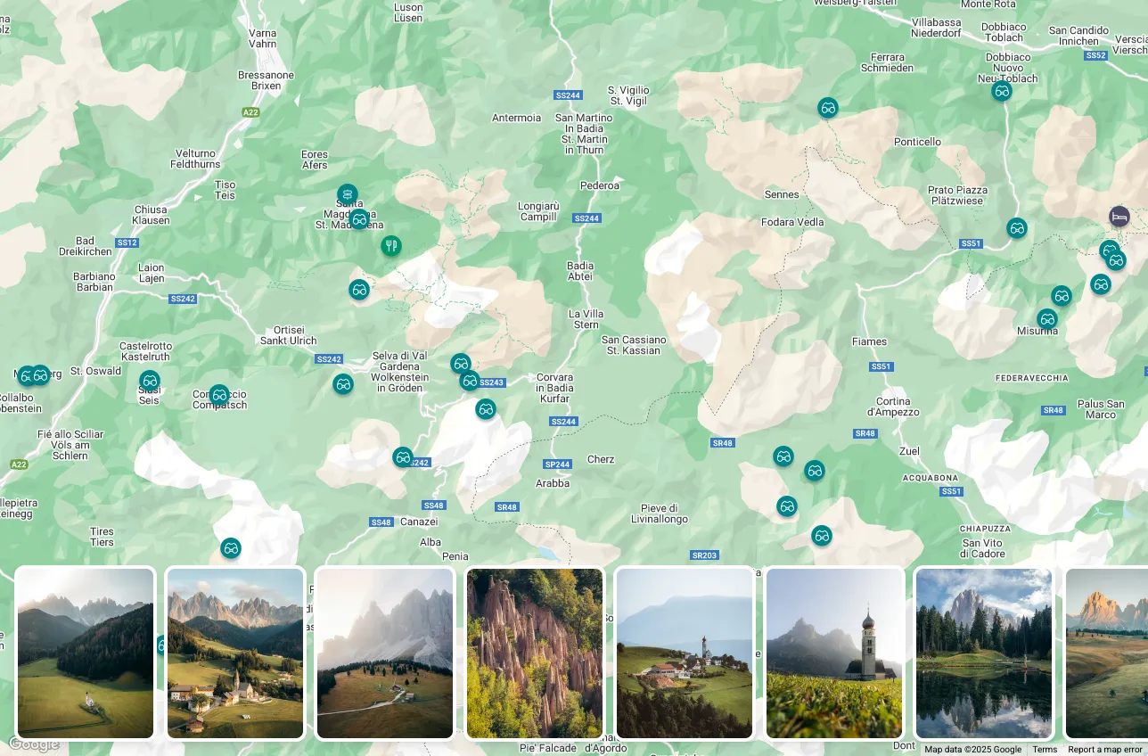 Itinerary Builder Screenshot