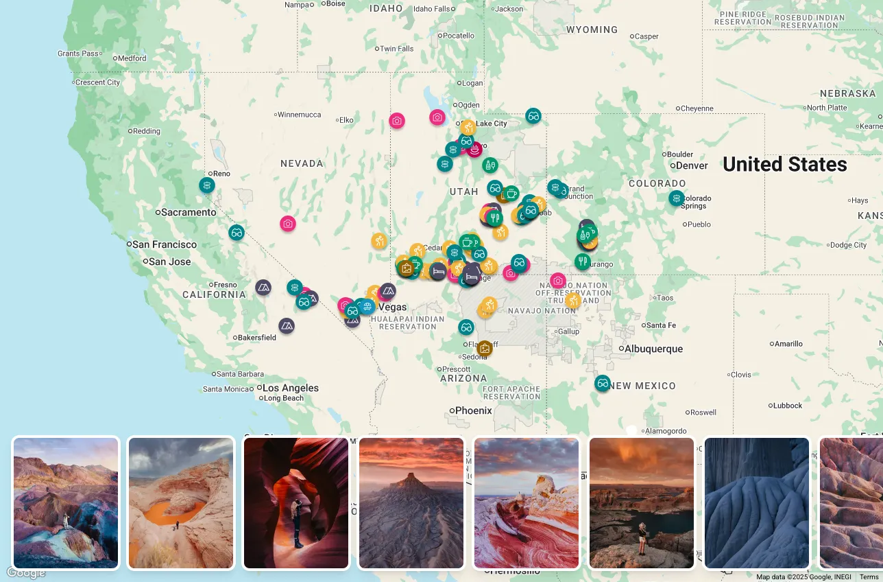Itinerary Builder Screenshot
