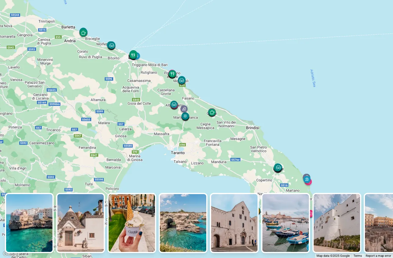Itinerary Builder Screenshot