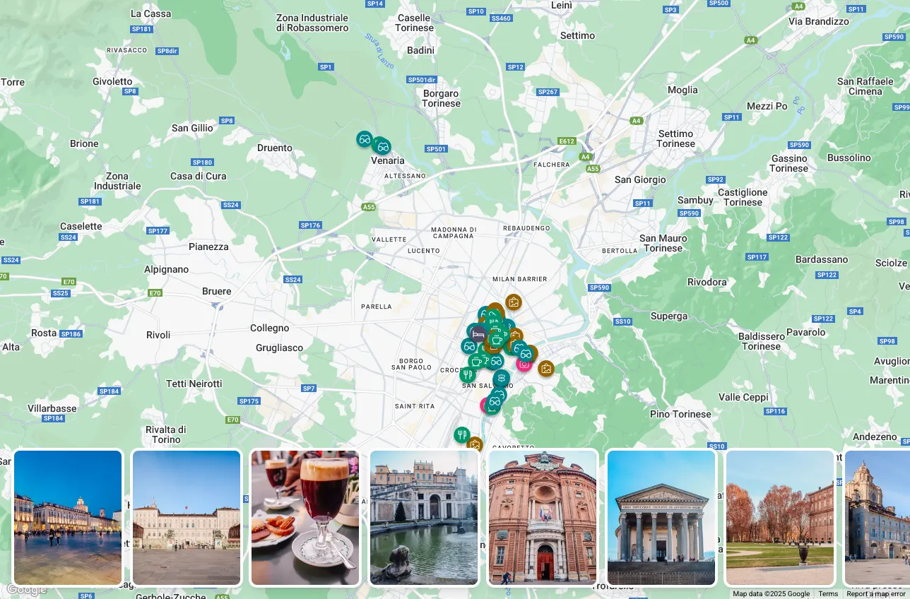 Itinerary Builder Screenshot