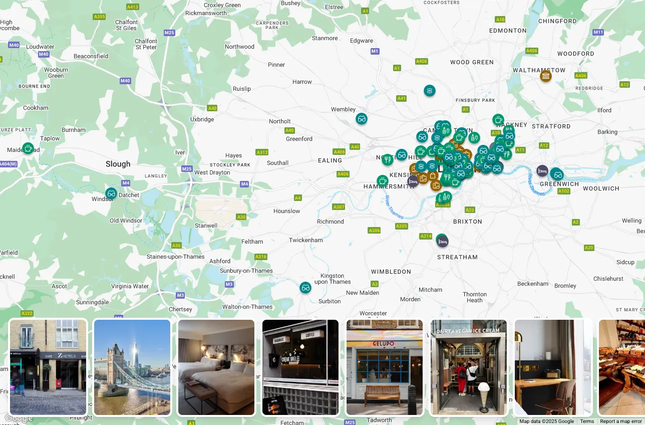 Itinerary Builder Screenshot