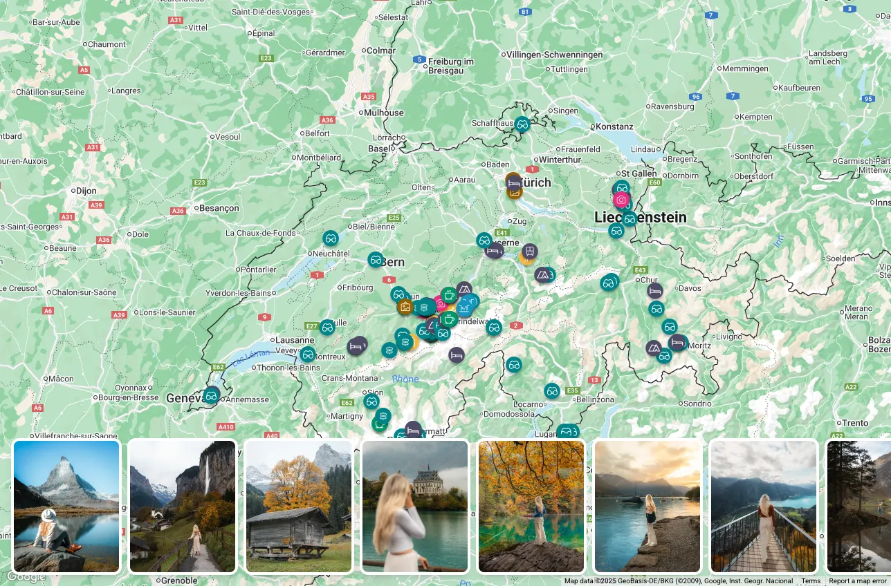 Itinerary Builder Screenshot