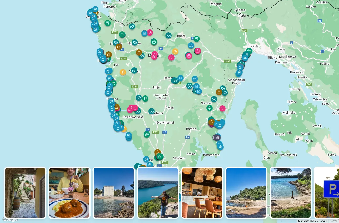 Itinerary Builder Screenshot