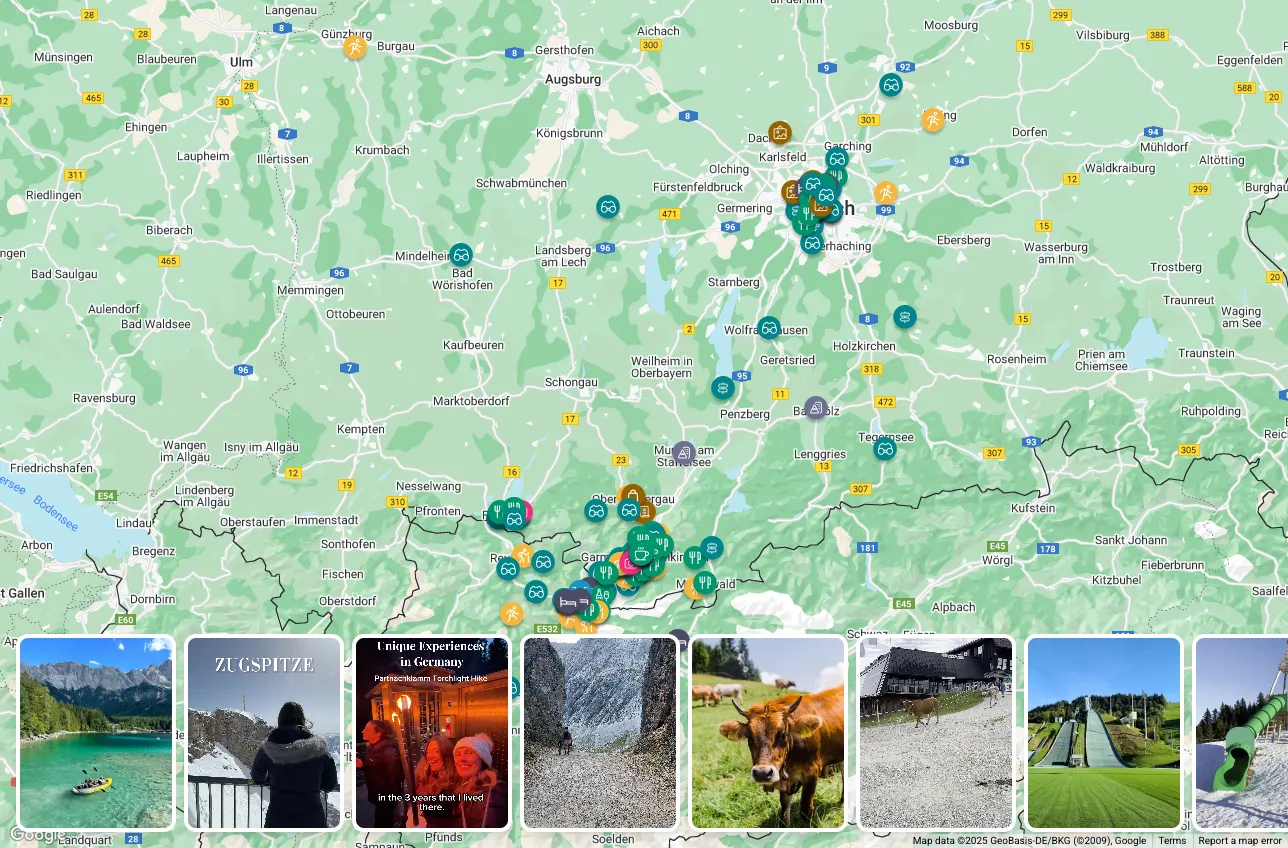 Itinerary Builder Screenshot