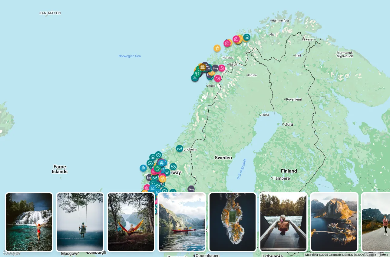 Itinerary Builder Screenshot