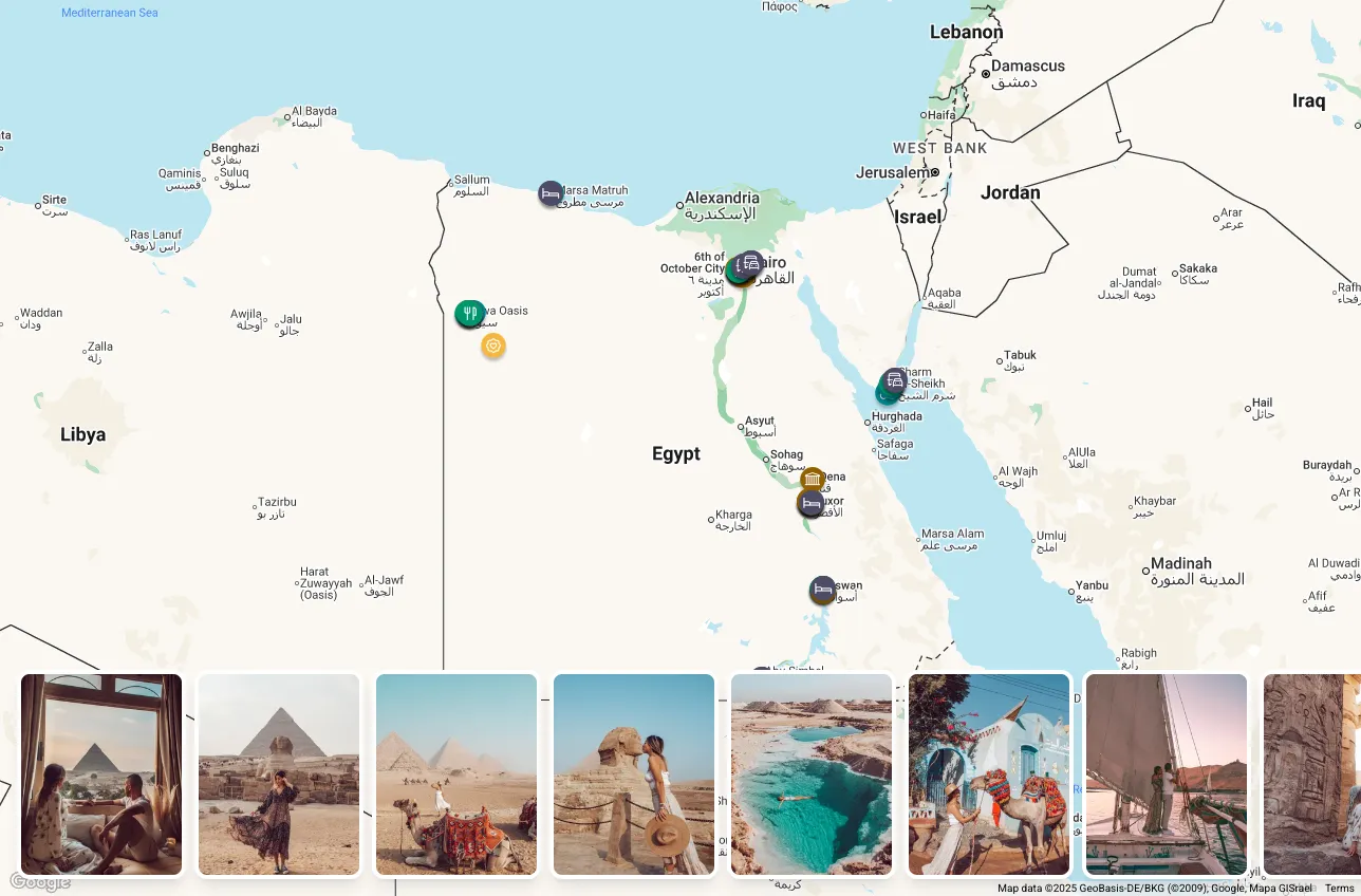 Itinerary Builder Screenshot