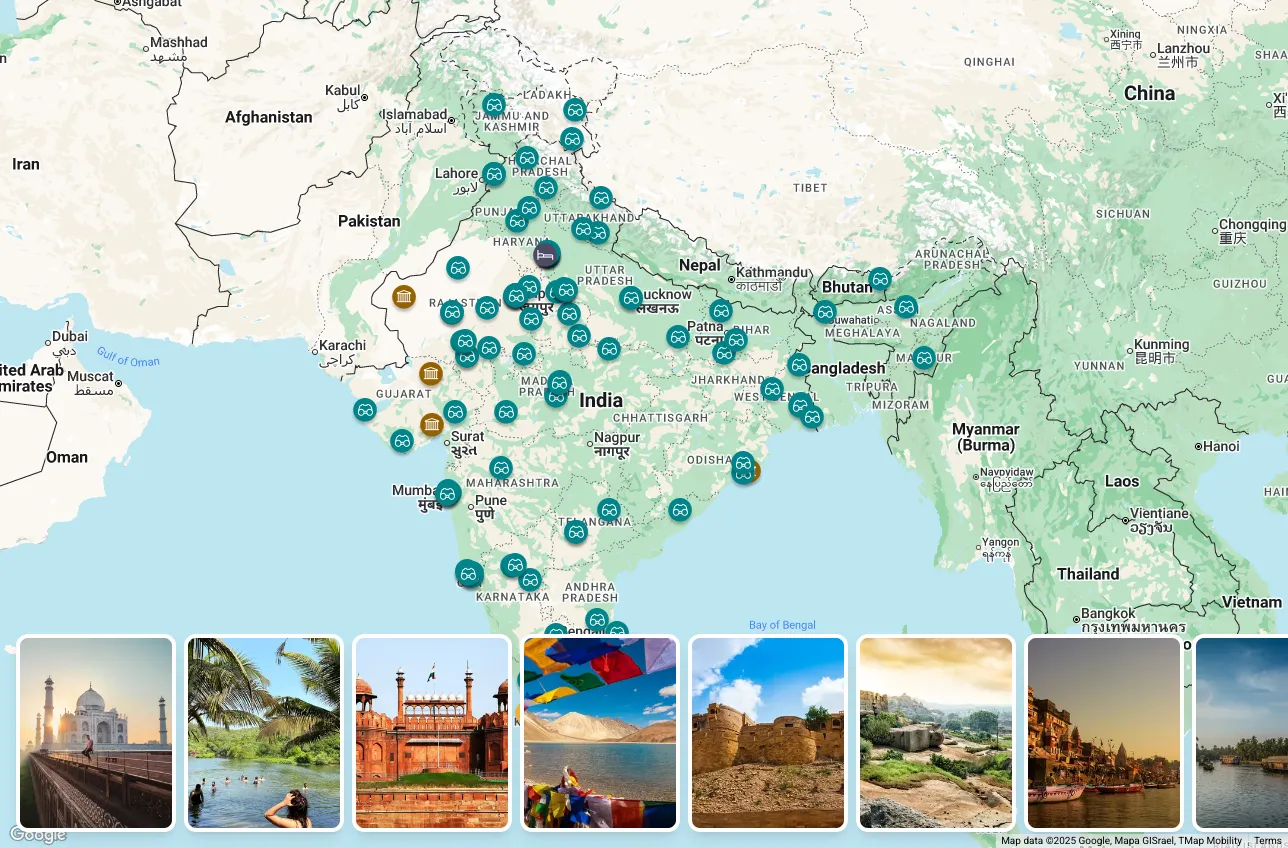 Itinerary Builder Screenshot