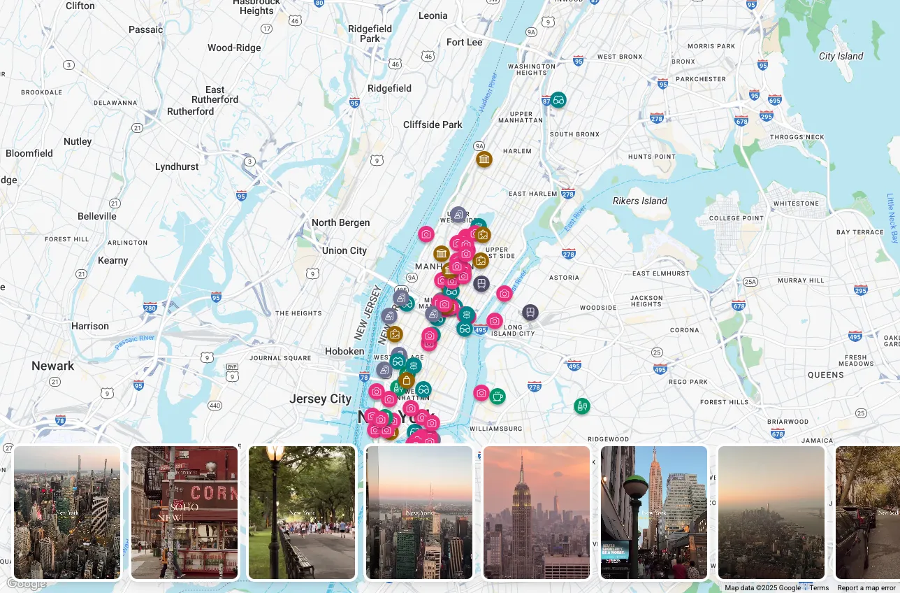 Itinerary Builder Screenshot