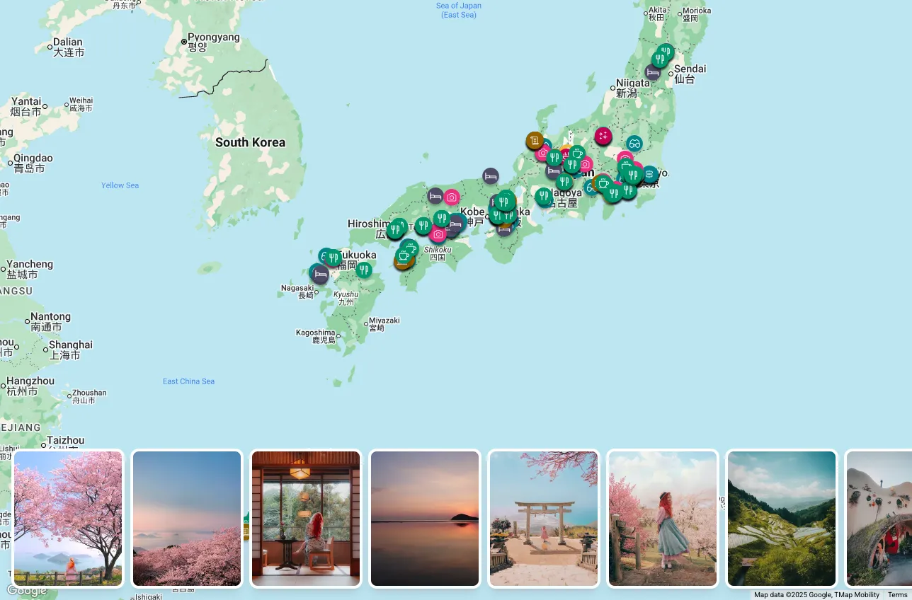 Itinerary Builder Screenshot
