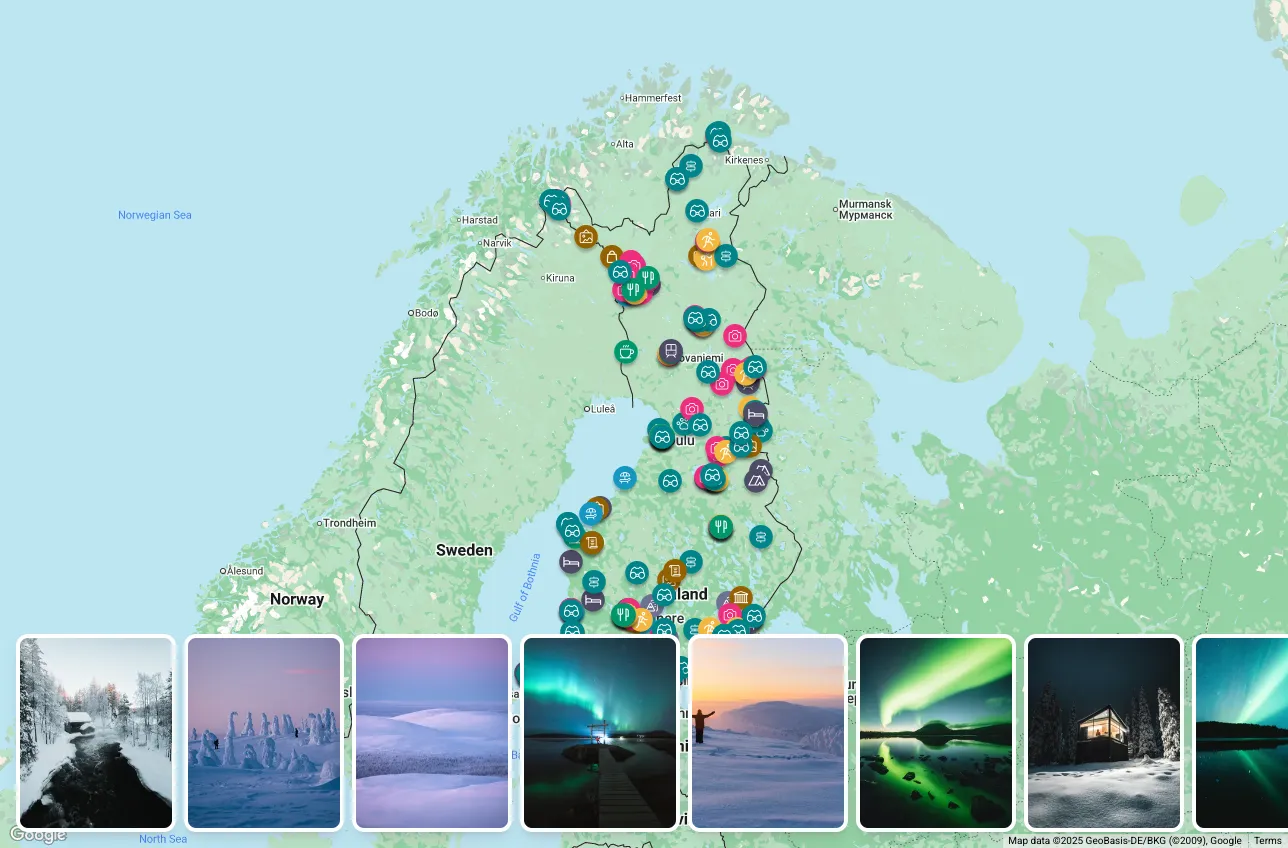 Itinerary Builder Screenshot