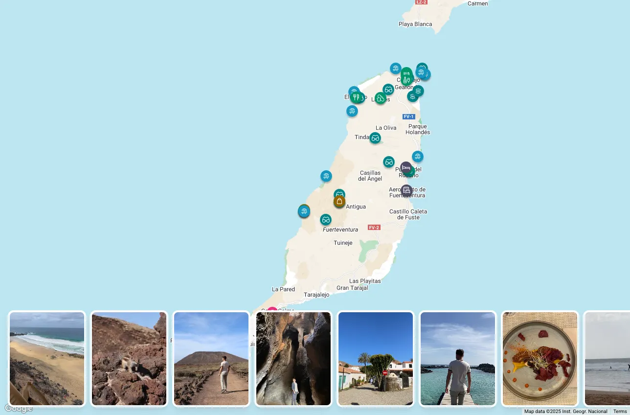 Itinerary Builder Screenshot