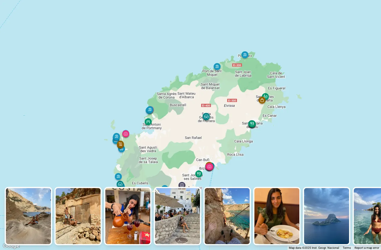 Itinerary Builder Screenshot