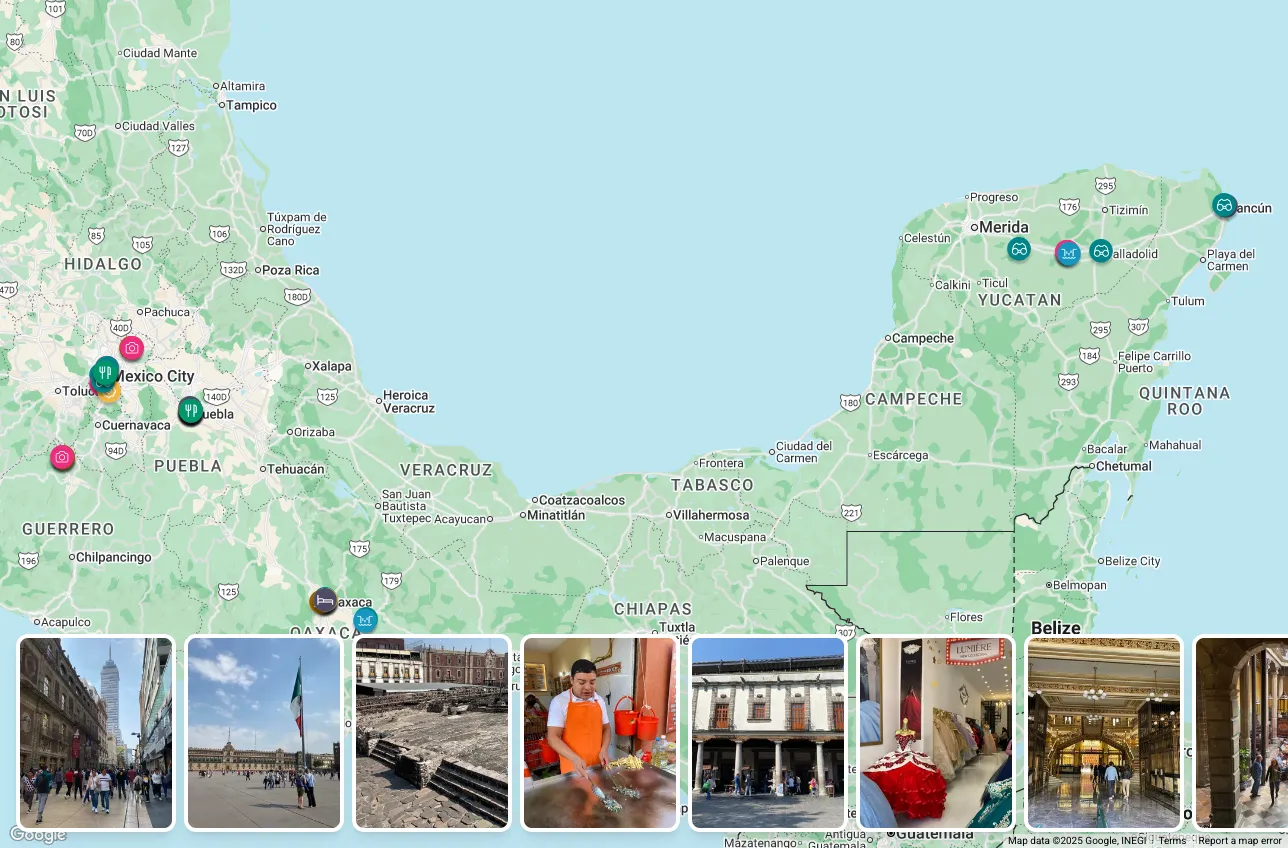 Itinerary Builder Screenshot