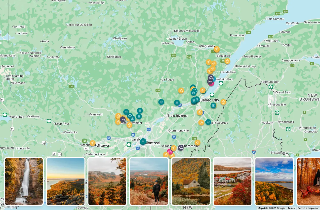 Itinerary Builder Screenshot