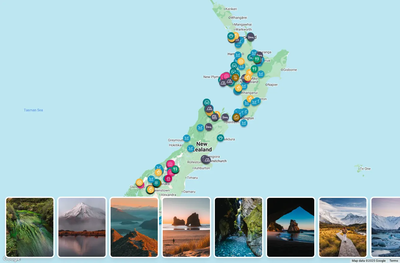 Itinerary Builder Screenshot