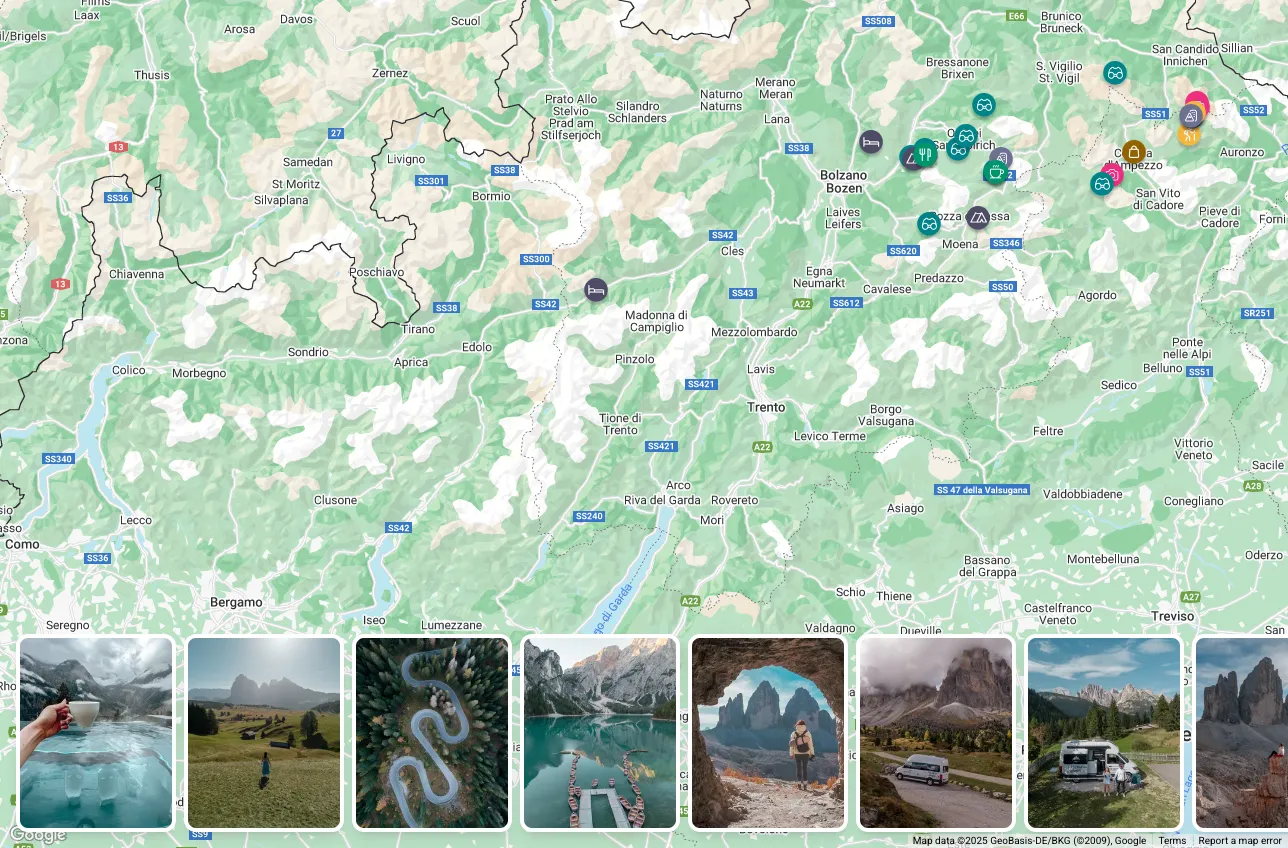 Itinerary Builder Screenshot