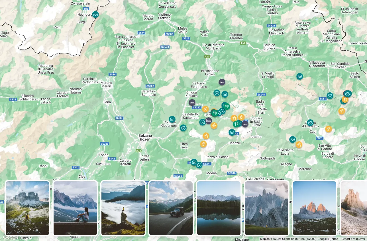 Itinerary Builder Screenshot