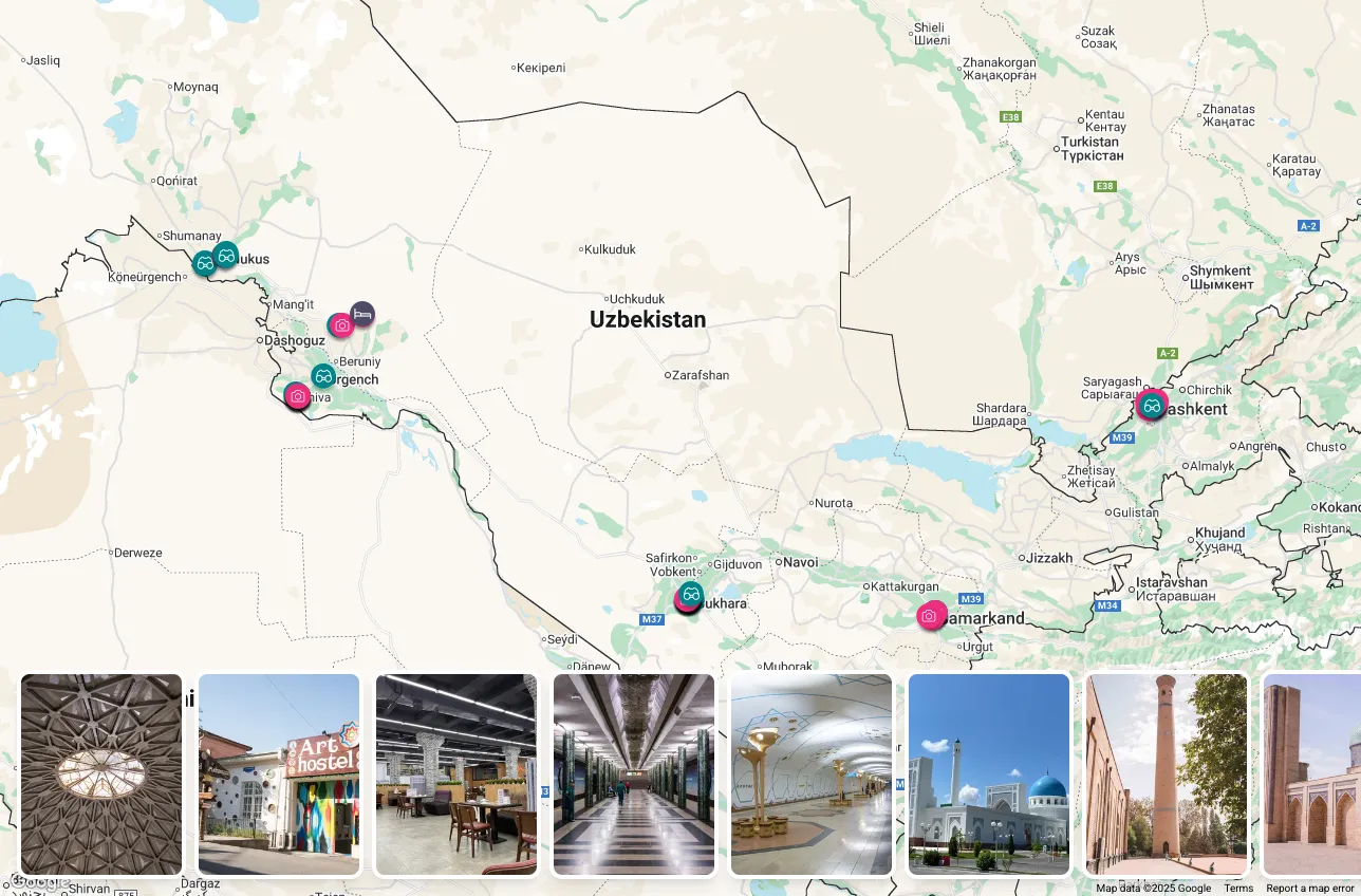 Itinerary Builder Screenshot