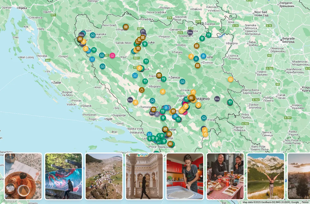 Itinerary Builder Screenshot