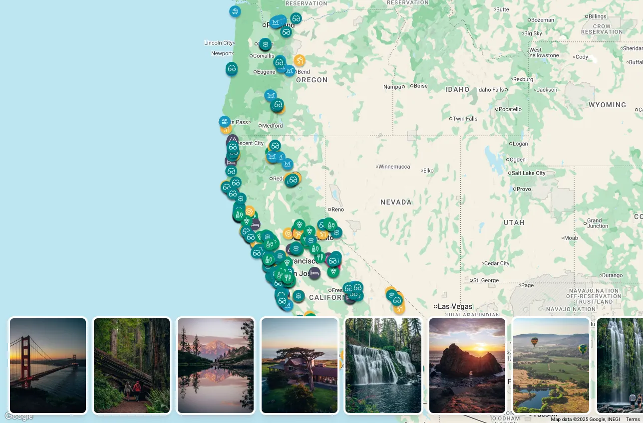 Itinerary Builder Screenshot