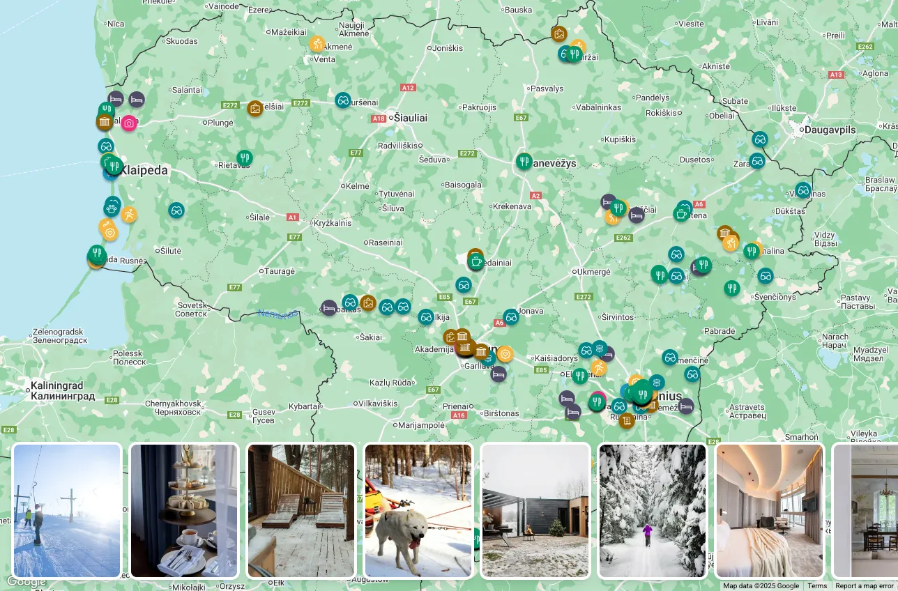 Itinerary Builder Screenshot
