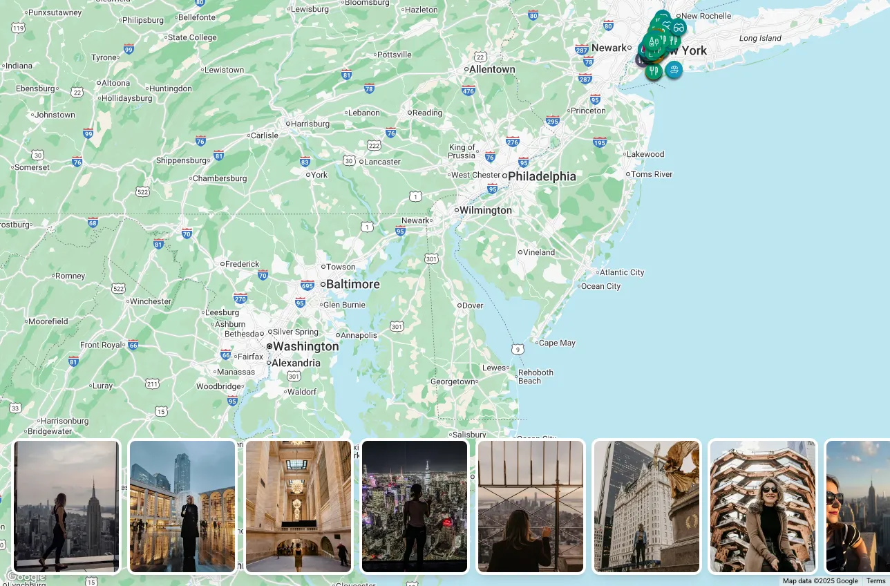Itinerary Builder Screenshot