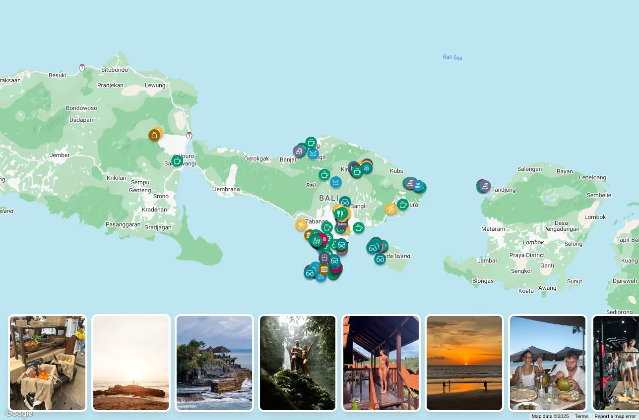 Itinerary Builder Screenshot