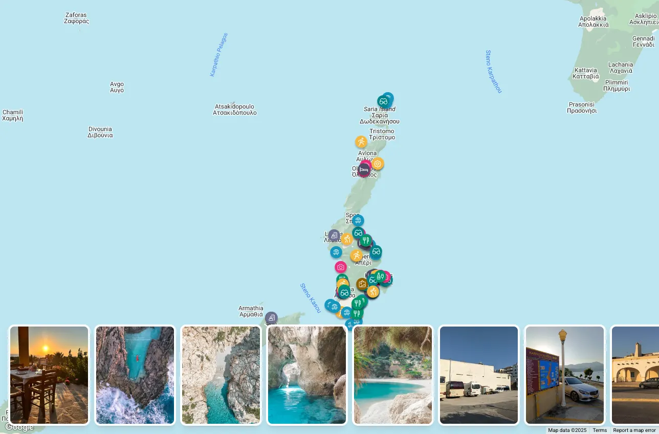 Itinerary Builder Screenshot