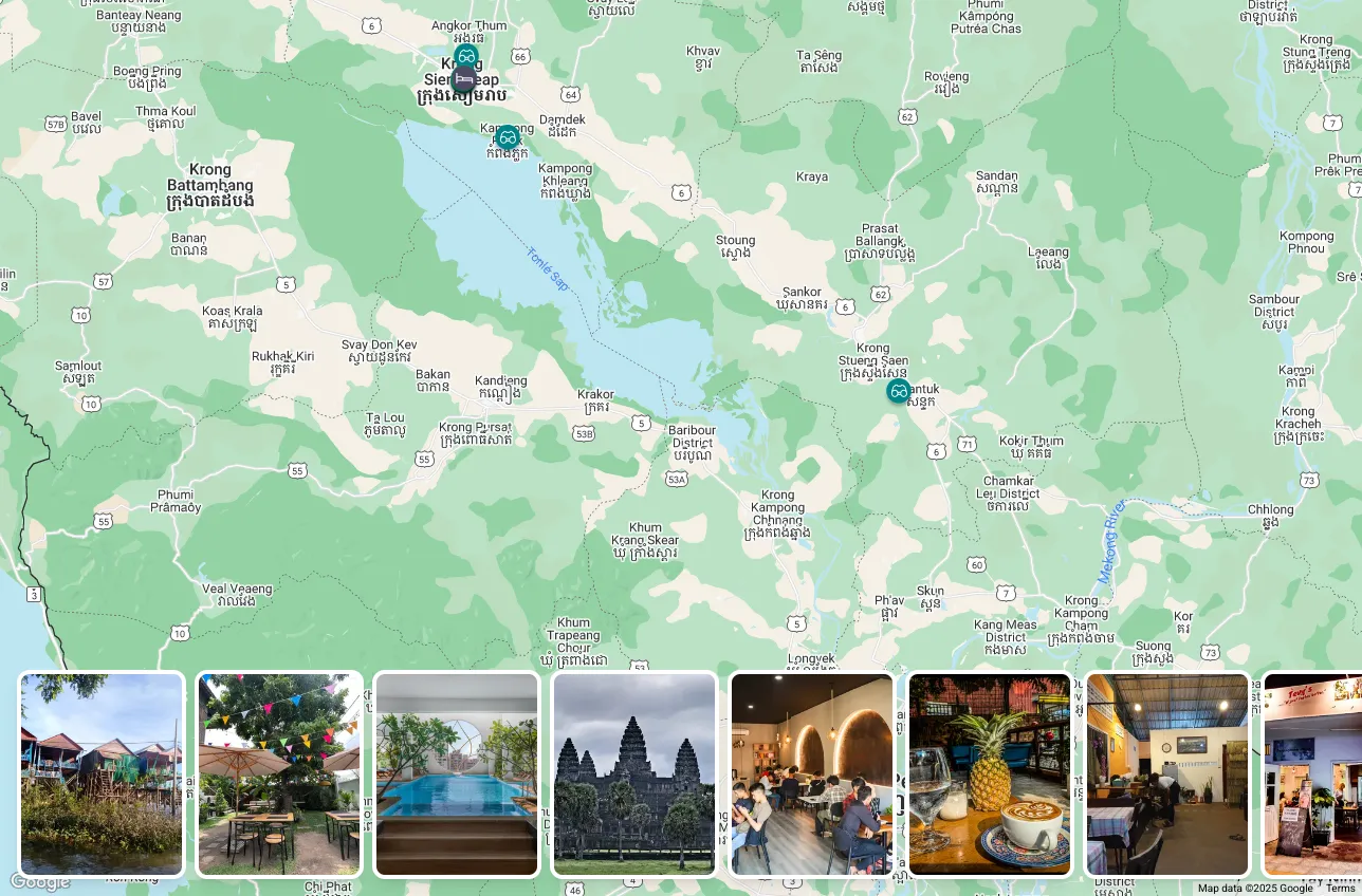 Itinerary Builder Screenshot