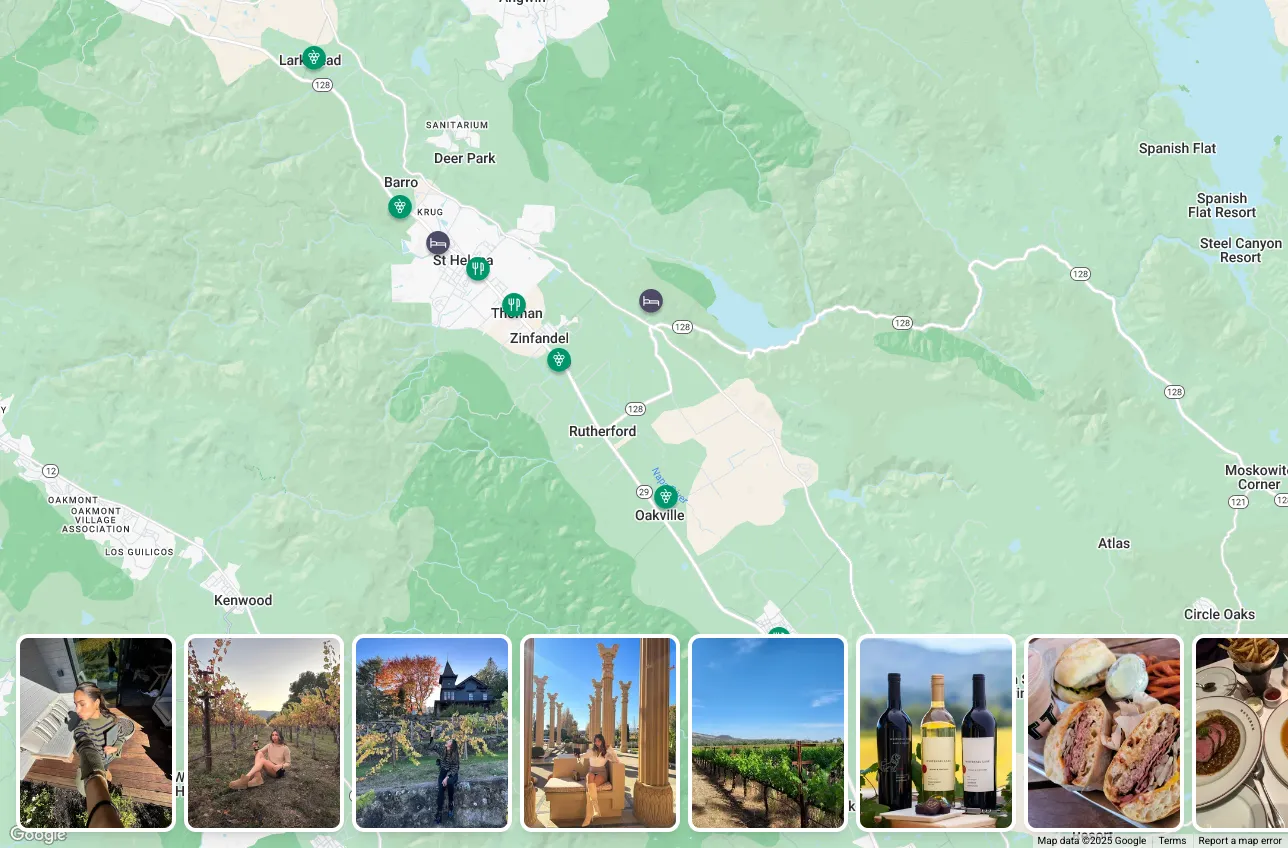 Itinerary Builder Screenshot