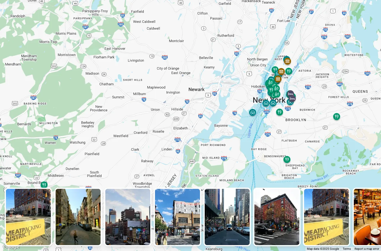 Itinerary Builder Screenshot
