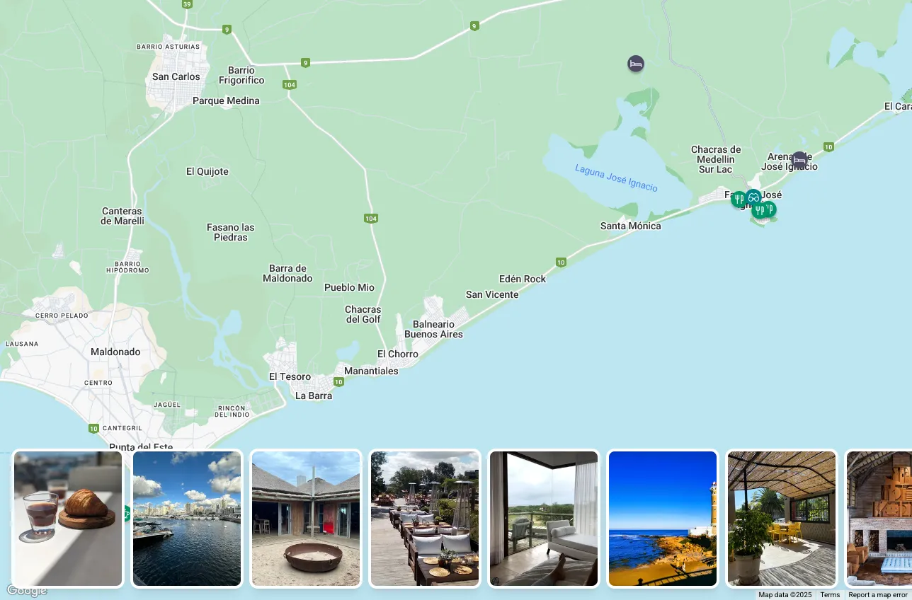 Itinerary Builder Screenshot