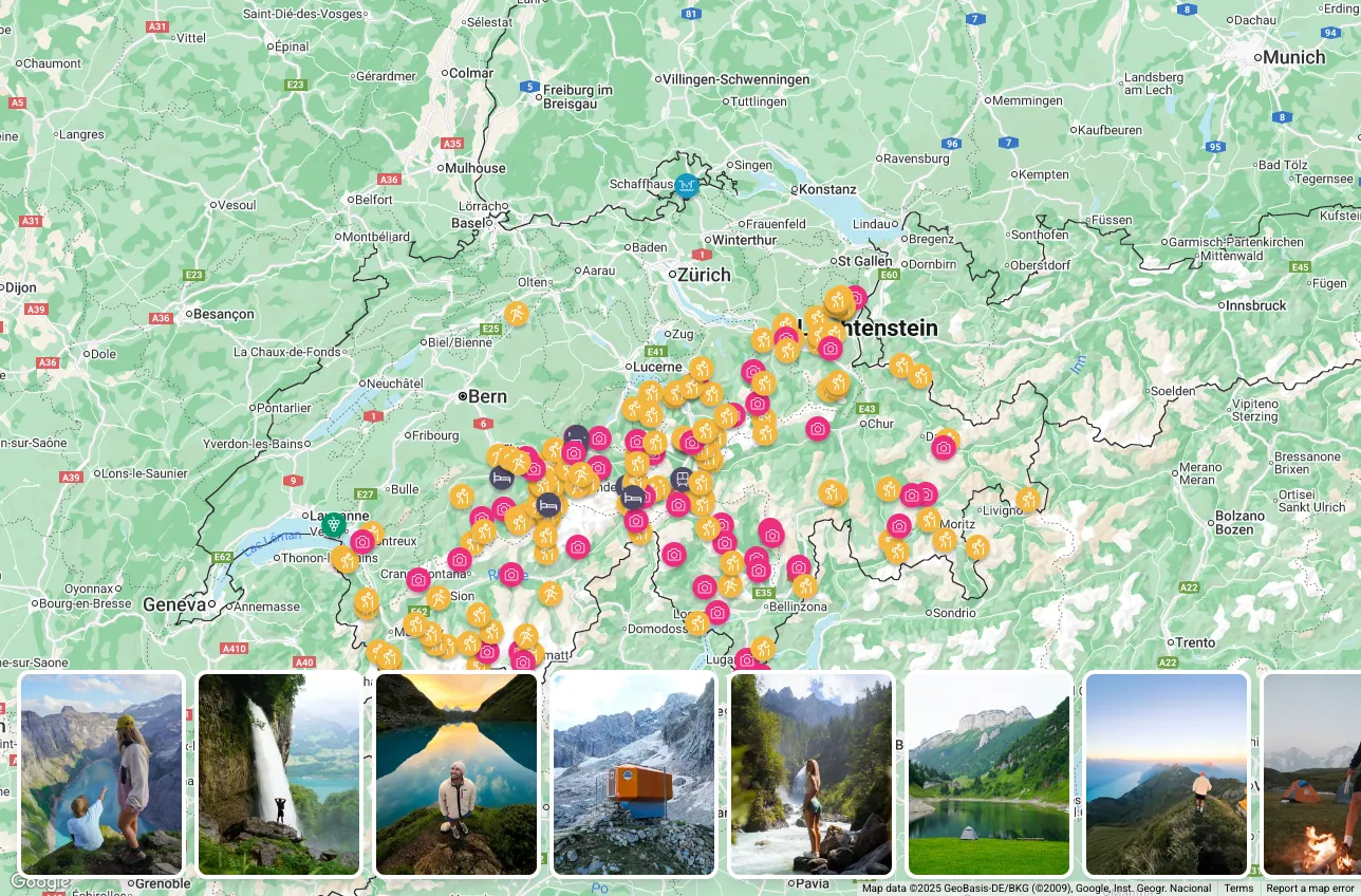 Itinerary Builder Screenshot