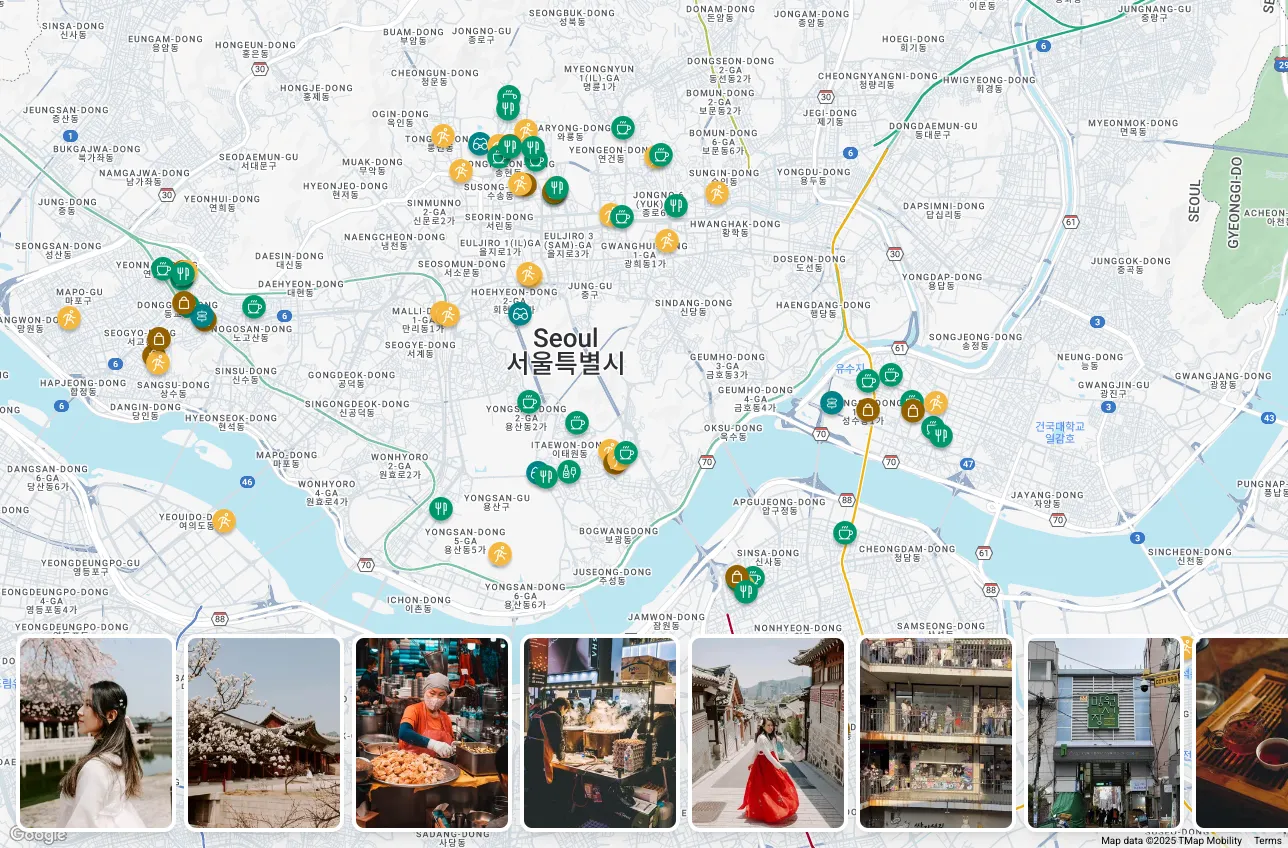 Itinerary Builder Screenshot