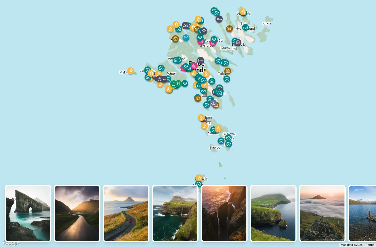 Itinerary Builder Screenshot