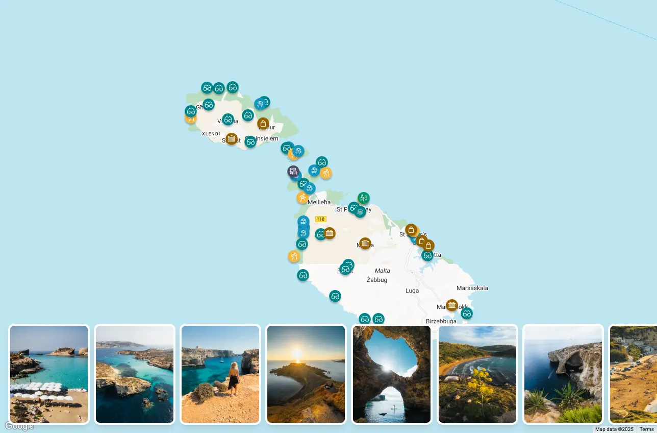Itinerary Builder Screenshot