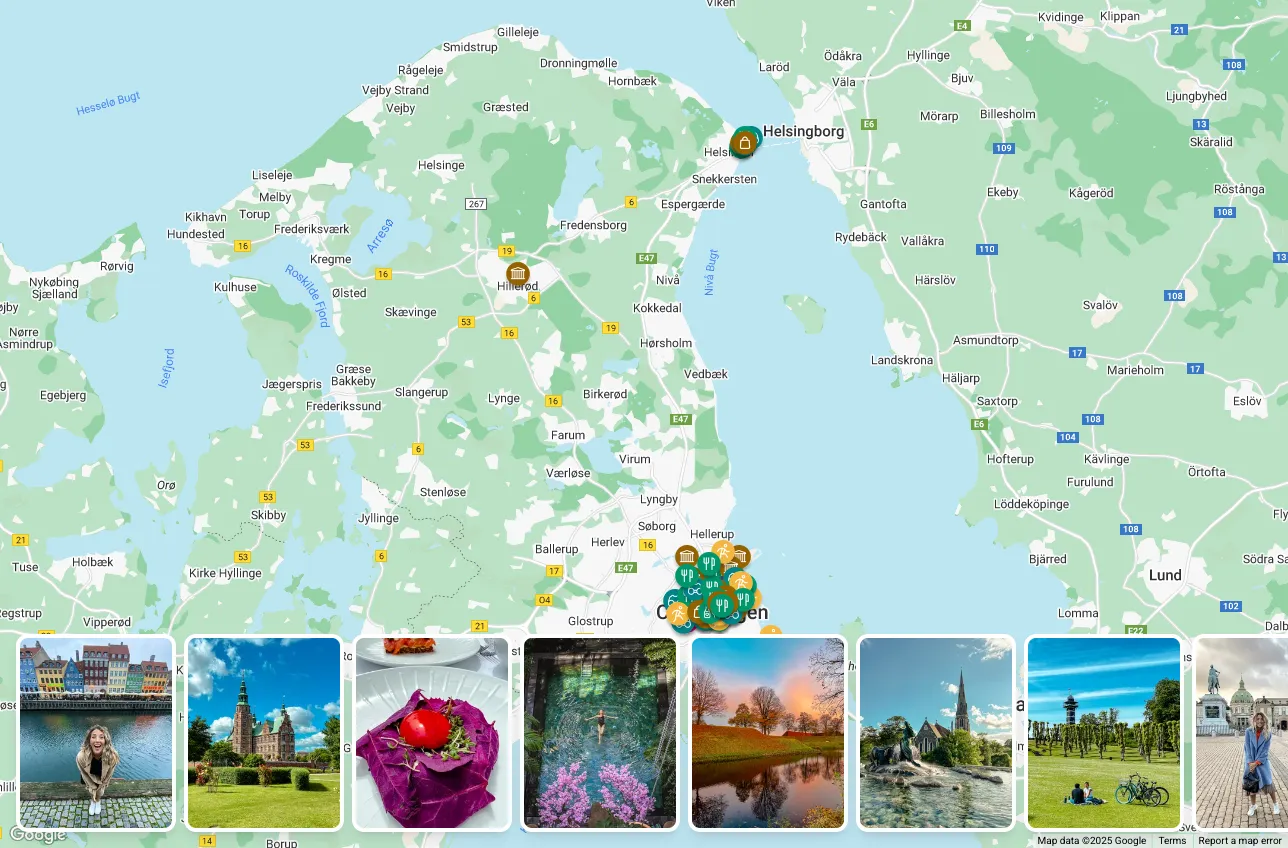 Itinerary Builder Screenshot